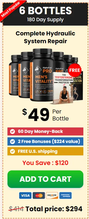 AlphaFuel Pro 6 Bottle Price